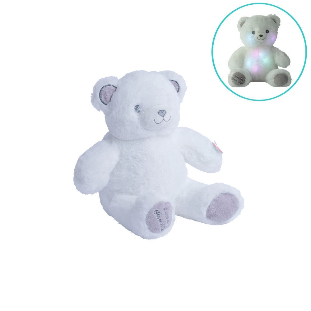 Peluche Veilleuse musicale ours
