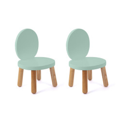 Bundle First Table + 2 Chairs - Blue