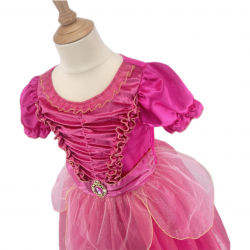 Robe de princesse - Lucie - Rose - 3-4 ans 