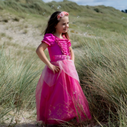 Robe de princesse - Lucie - Rose - 3-4 ans 