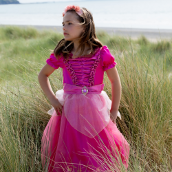 Robe de princesse - Lucie - Rose - 8-10 ans 