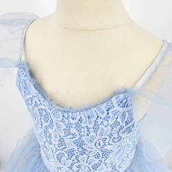 Robe de princesse - Eva- Bleu - 3-4 ans