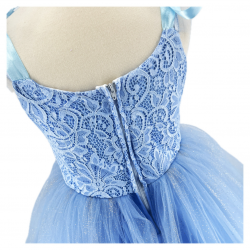 Robe de princesse - Eva- Bleu - 3-4 ans