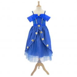 Robe de princesse - Lina - Bleu - 3-4 ans