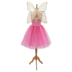 Robe de fée - Noa - Rose - 3-4 ans