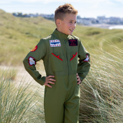 Costume de pilote d'avion 5-7 ans