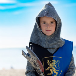 costume chevalier bleu - 5-7 ans