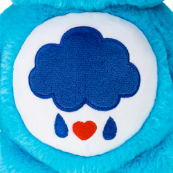 Peluche Bisounours - TOURONCHON - 30cm - Bleu