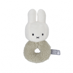 Hochet Anneau Miffy avec grelot - Fluffy vert